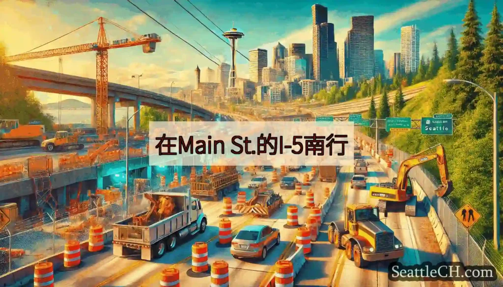 在Main St.的I-5南行