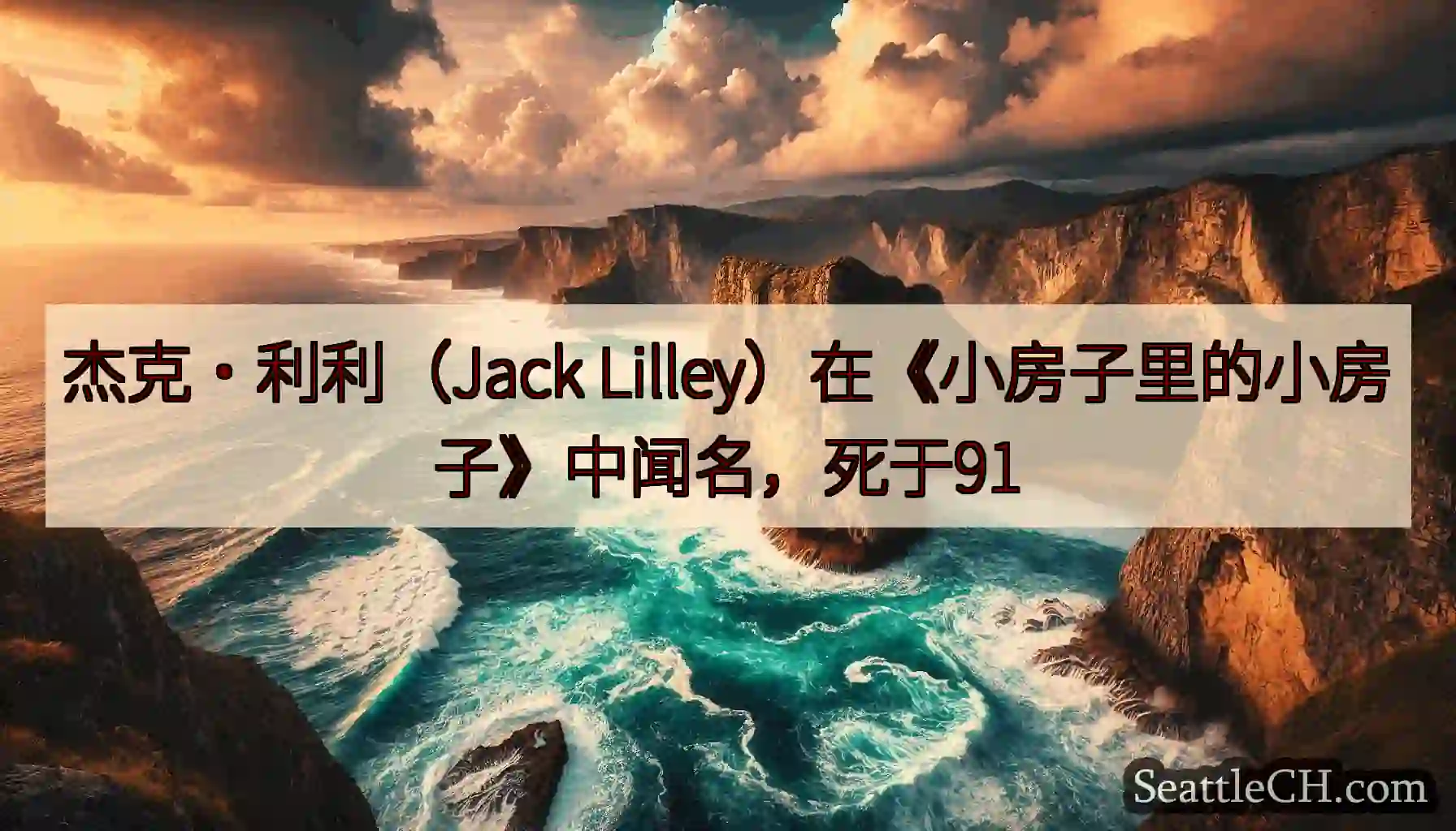 杰克·利利（Jack Lilley）在《小房子里的小房子》中闻名，死于91