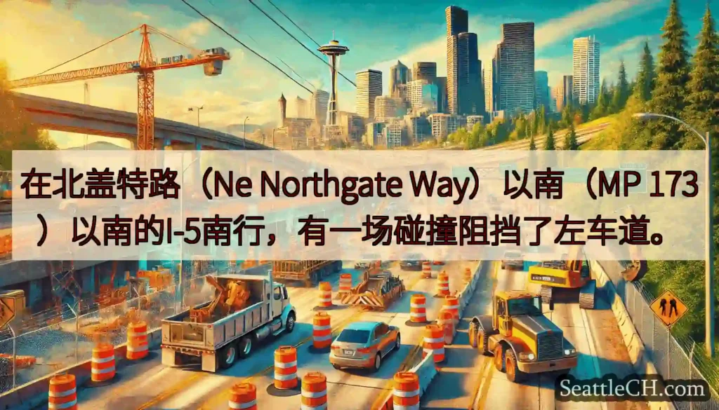 在北盖特路（Ne Northgate Way）以南（MP