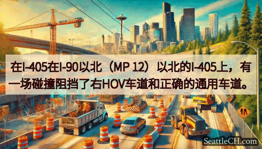 在I-405在I-90以北（MP