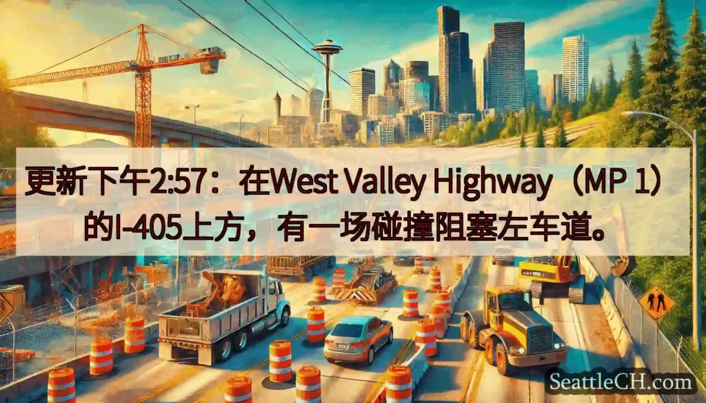 更新下午2:57：在West Valley Highway（MP