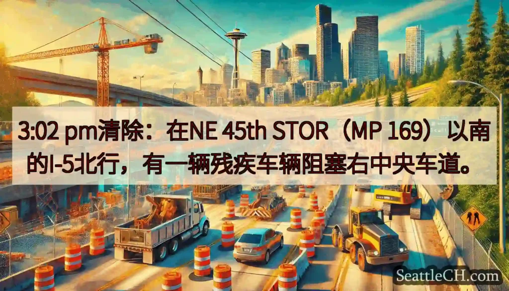 3:02 pm清除：在NE 45th STOR（MP