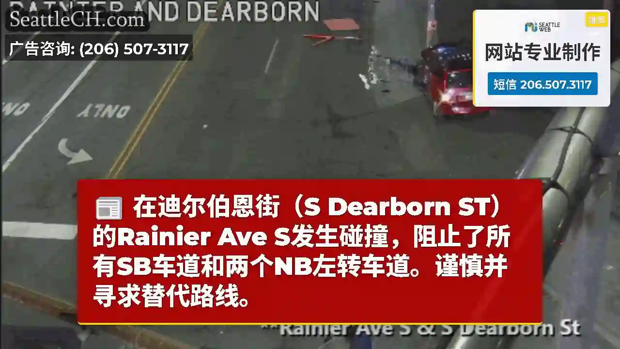 在迪尔伯恩街（S Dearborn ST）的Rainier Ave