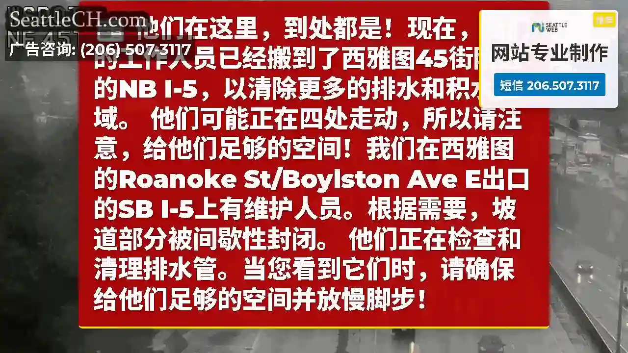 他们在这里，到处都是！现在，我们的工作人员已经搬到了西雅图45​​街附近的NB