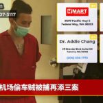 机场偷车贼被捕再添三案