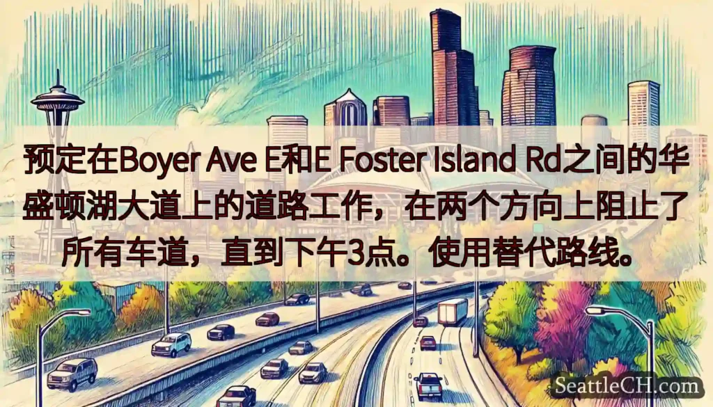 预定在Boyer Ave E和E Foster Island