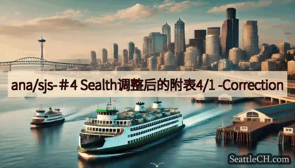 ana/sjs-＃4 Sealth调整后的附表4/1 -Correction