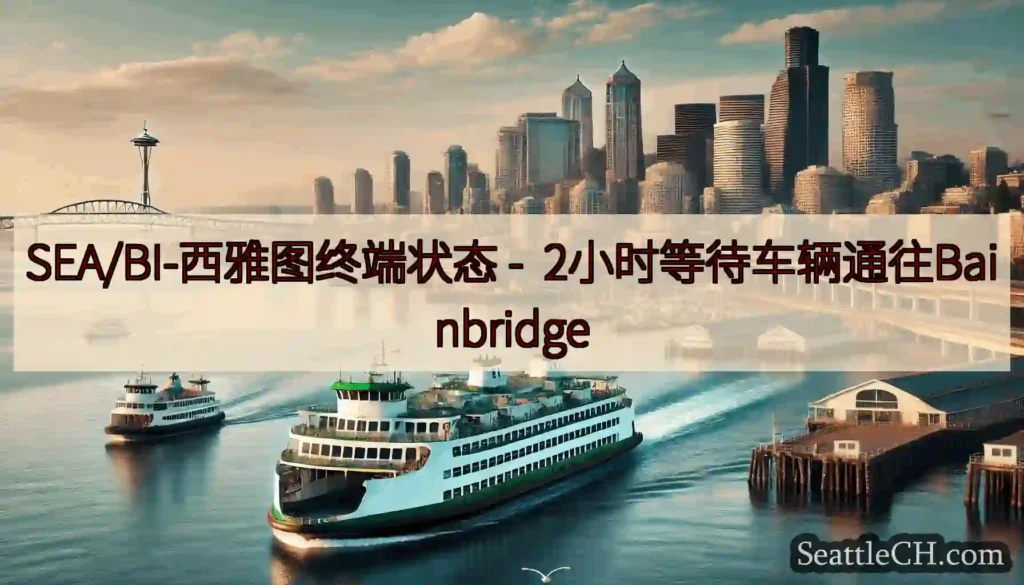 SEA/BI-西雅图终端状态 - 2小时等待车辆通往Bainbridge