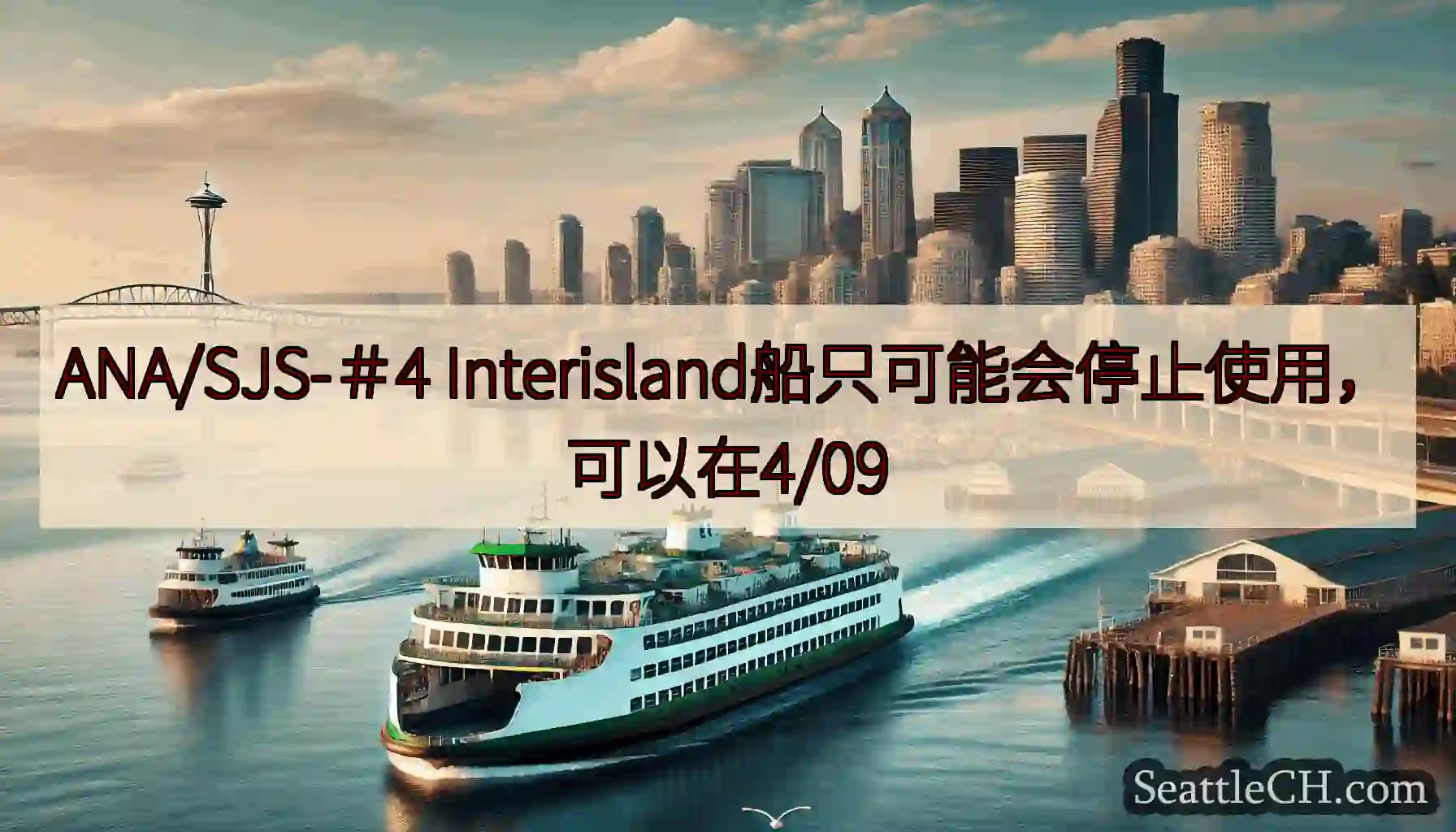 ANA/SJS-＃4 Interisland船只可能会停止使用，可以在4/09