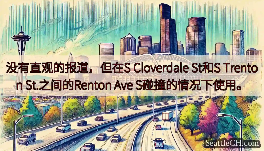没有直观的报道，但在S Cloverdale St和S Trenton St.之间的Renton