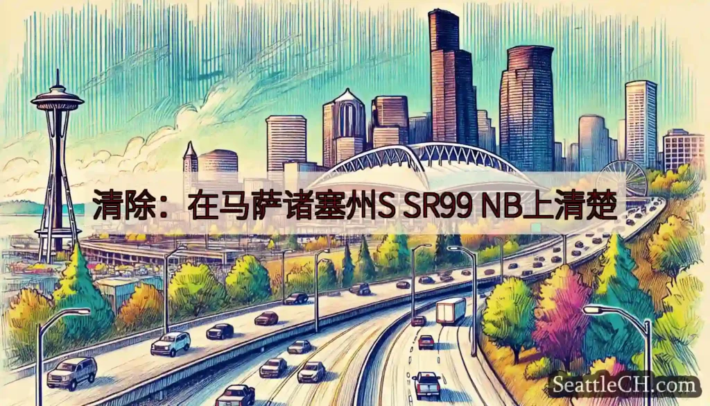 清除：在马萨诸塞州S SR99 NB上清楚