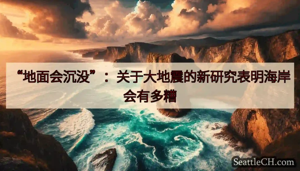 “地面会沉没”：关于大地震的新研究表明海岸会有多糟