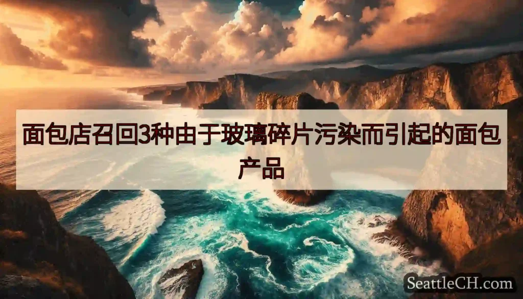 面包店召回3种由于玻璃碎片污染而引起的面包产品