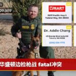 华盛顿边检枪战 fatal冲突