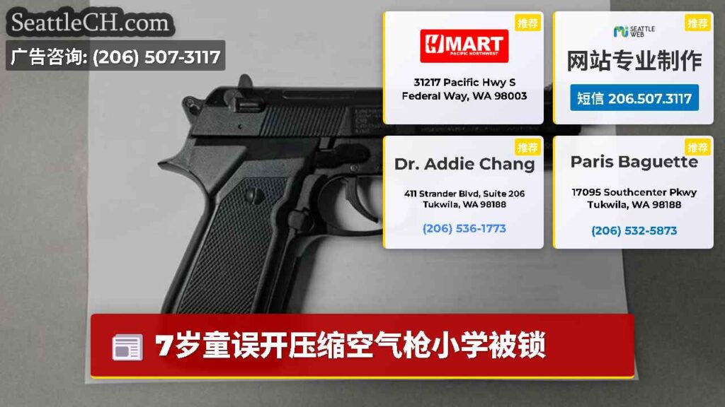 7岁童误开压缩空气枪小学被锁