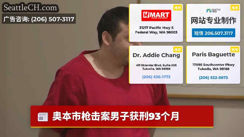 奥本市枪击案男子获刑93个月