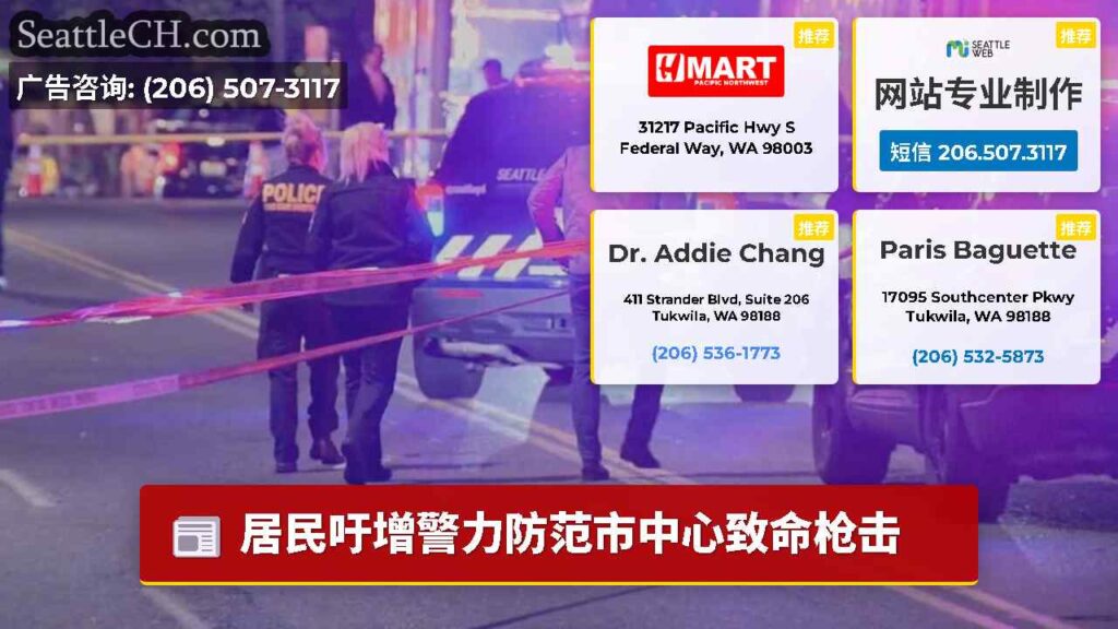 居民吁增警力防范市中心致命枪击