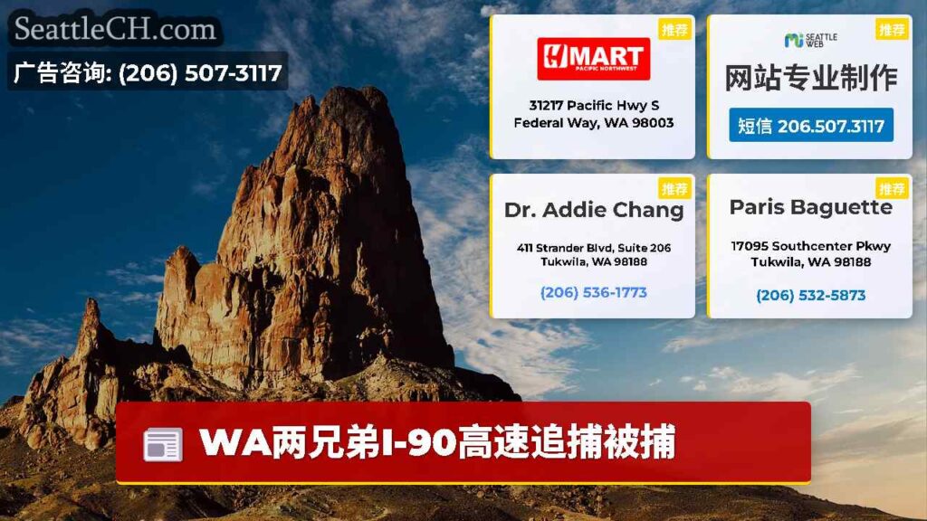 WA两兄弟I-90高速追捕被捕