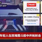 年轻人在西雅图斗殴中开枪射击