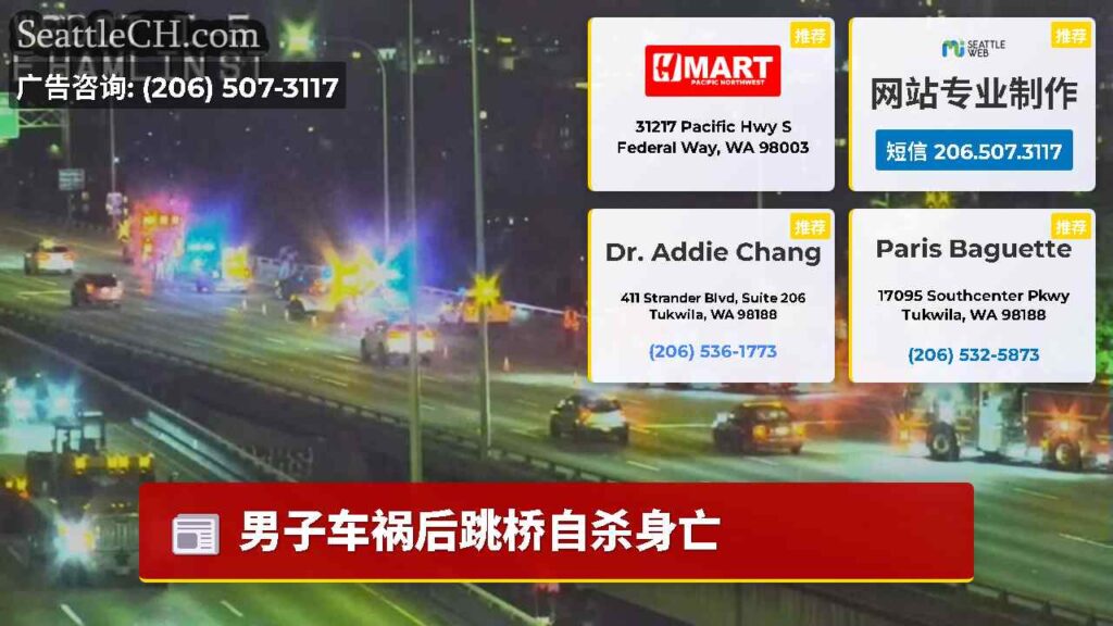 男子车祸后跳桥自杀身亡