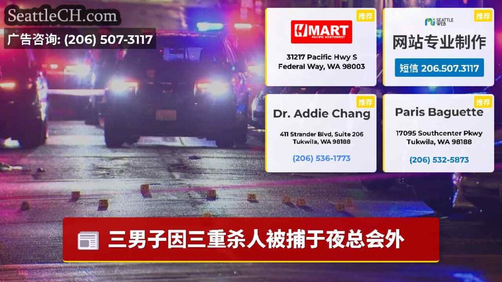 三男子因三重杀人被捕于夜总会外