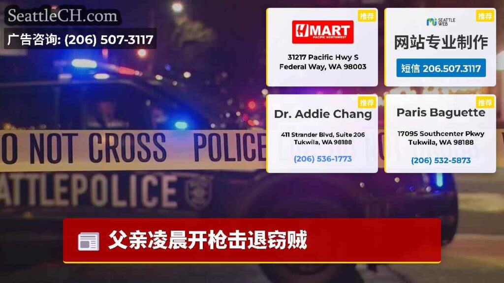 父亲凌晨开枪击退窃贼