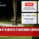 8岁女童受伤于南西雅图公园枪击事件