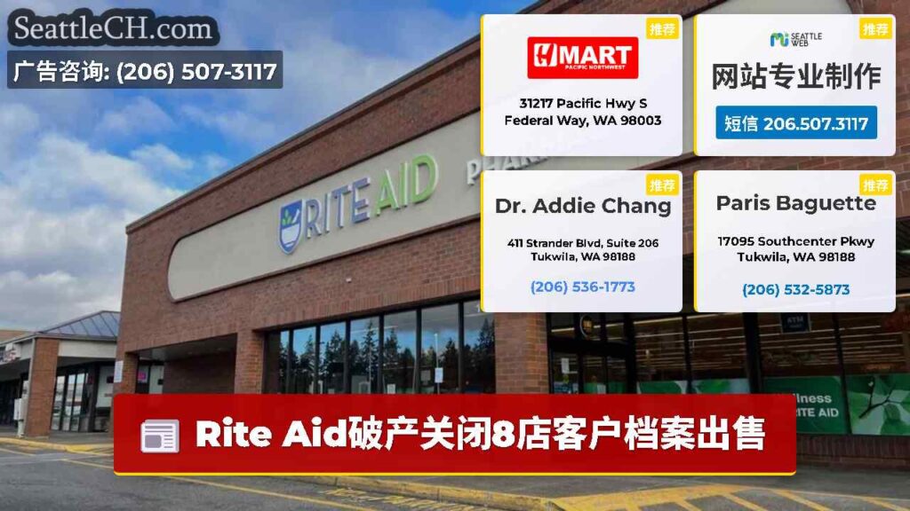 Rite Aid破产关闭8店客户档案出售