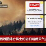 西雅图阵亡将士纪念日晴朗天气多