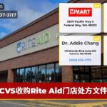 CVS收购Rite Aid门店处方文件
