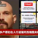 多产罪犯在人行道撞死西雅图夫妇