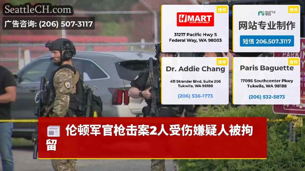 伦顿军官枪击案2人受伤嫌疑人被拘留