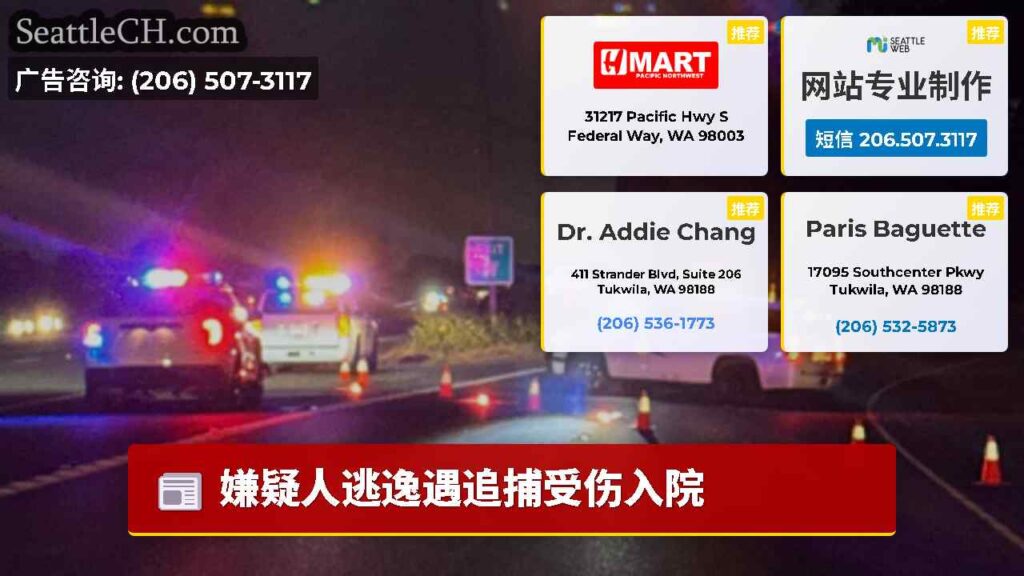 嫌疑人逃逸遇追捕受伤入院