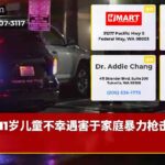 11岁儿童不幸遇害于家庭暴力枪击事件