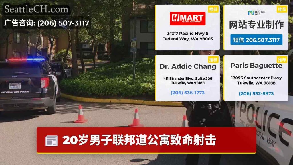 20岁男子联邦道公寓致命射击