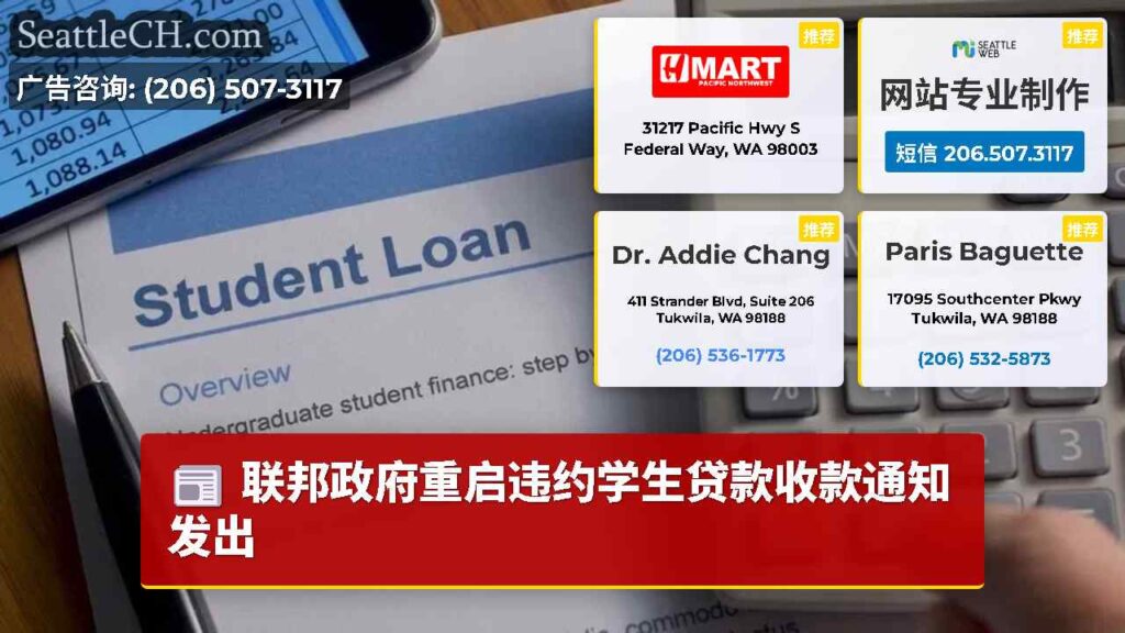 联邦政府重启违约学生贷款收款通知发出