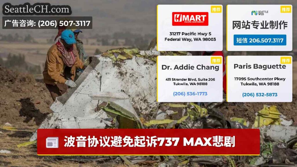 波音协议避免起诉737 MAX悲剧