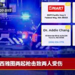 西雅图两起枪击致两人受伤
