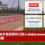 11岁男孩再持刀闯入Alderwood中学被捕