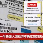 一半美国人因经济不确定感到焦虑