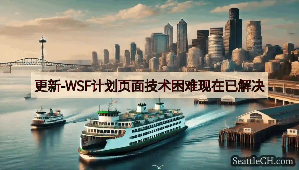 更新-WSF计划页面技术困难现在已解决https://wsdot.com/ferries/sched