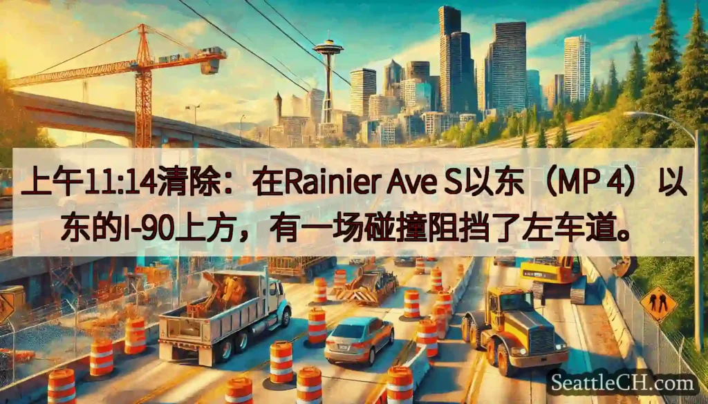 上午11:14清除：在Rainier Ave S以东（MP