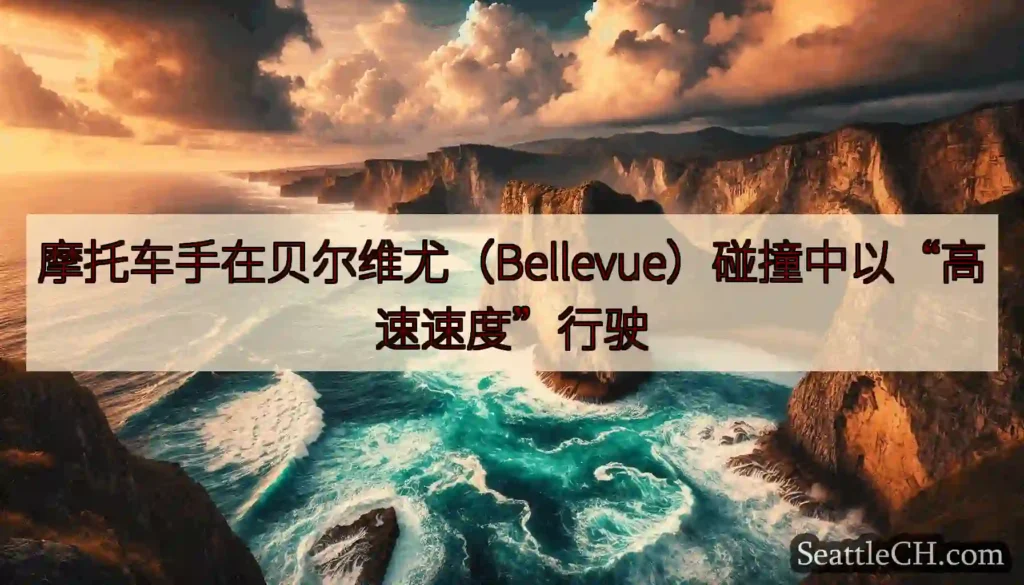 摩托车手在贝尔维尤（Bellevue）碰撞中以“高速速度”行驶