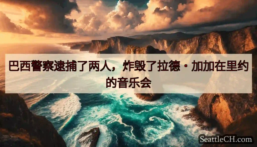巴西警察逮捕了两人，炸毁了拉德·加加在里约的音乐会