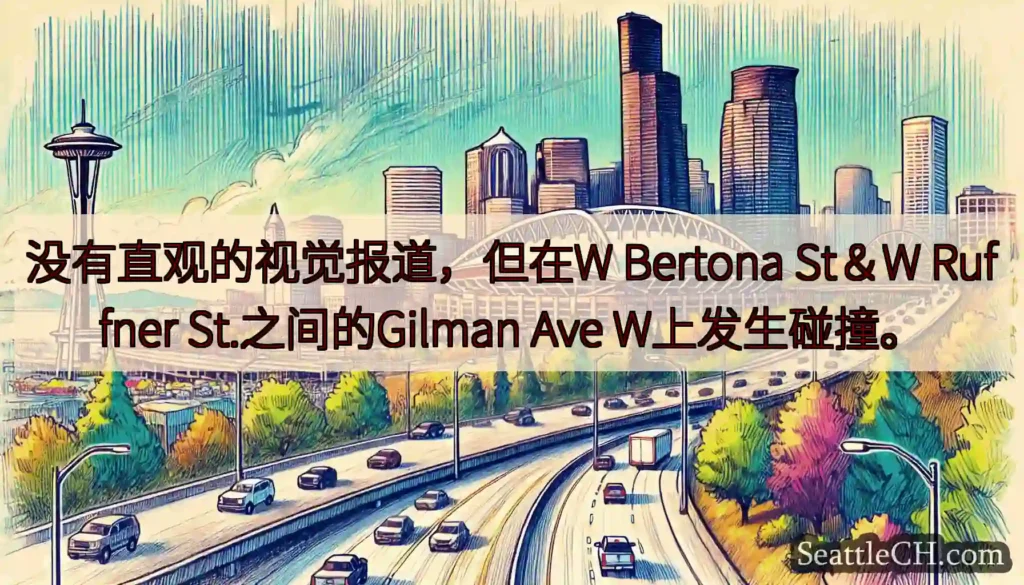 没有直观的视觉报道，但在W Bertona St＆W Ruffner St.之间的Gilman