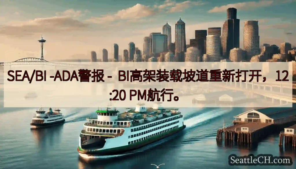 SEA/BI -ADA警报 - BI高架装载坡道重新打开，12:20