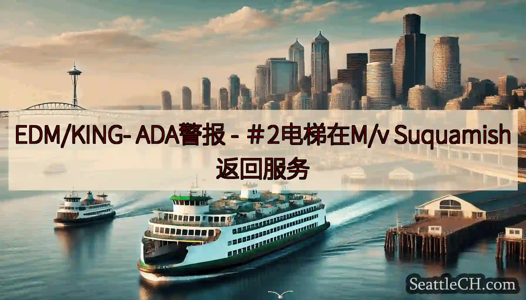 EDM/KING- ADA警报 - ＃2电梯在M/v