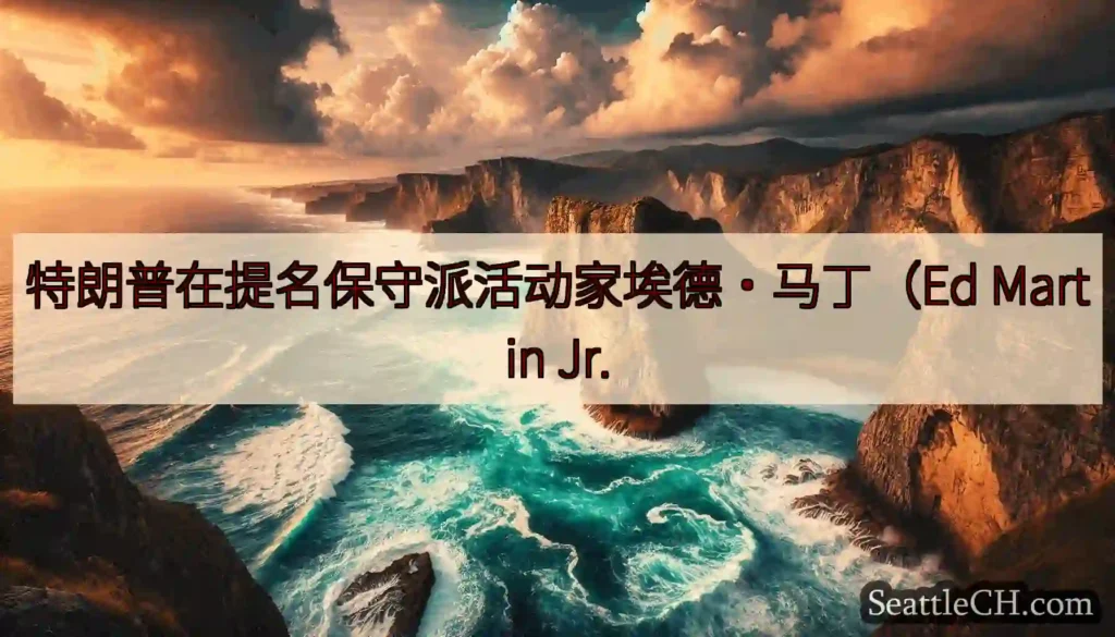 特朗普在提名保守派活动家埃德·马丁（Ed Martin Jr.