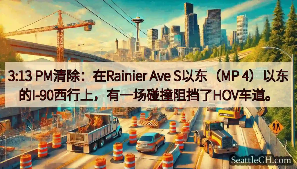3:13 PM清除：在Rainier Ave S以东（MP