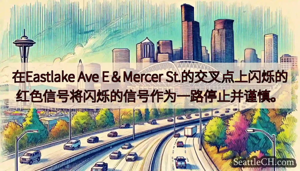 在Eastlake Ave E＆Mercer